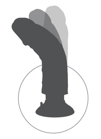 9" Vibrating Cock with Balls